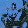 WonderCon Blue Beetle Sketch