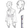 Jedi Padawan Tyzen Concept Art