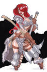 11x17 Red Sonja by Hodges-Art