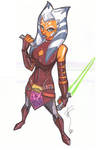11x17 Ahsoka V2 by Hodges-Art