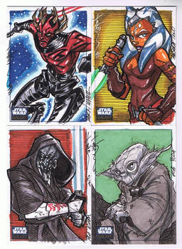 SW Galaxy 6 02 Sketch cards