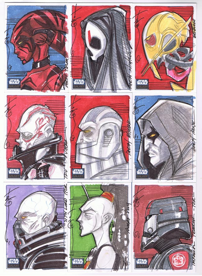 SW Galaxy 6 05 Sketch cards