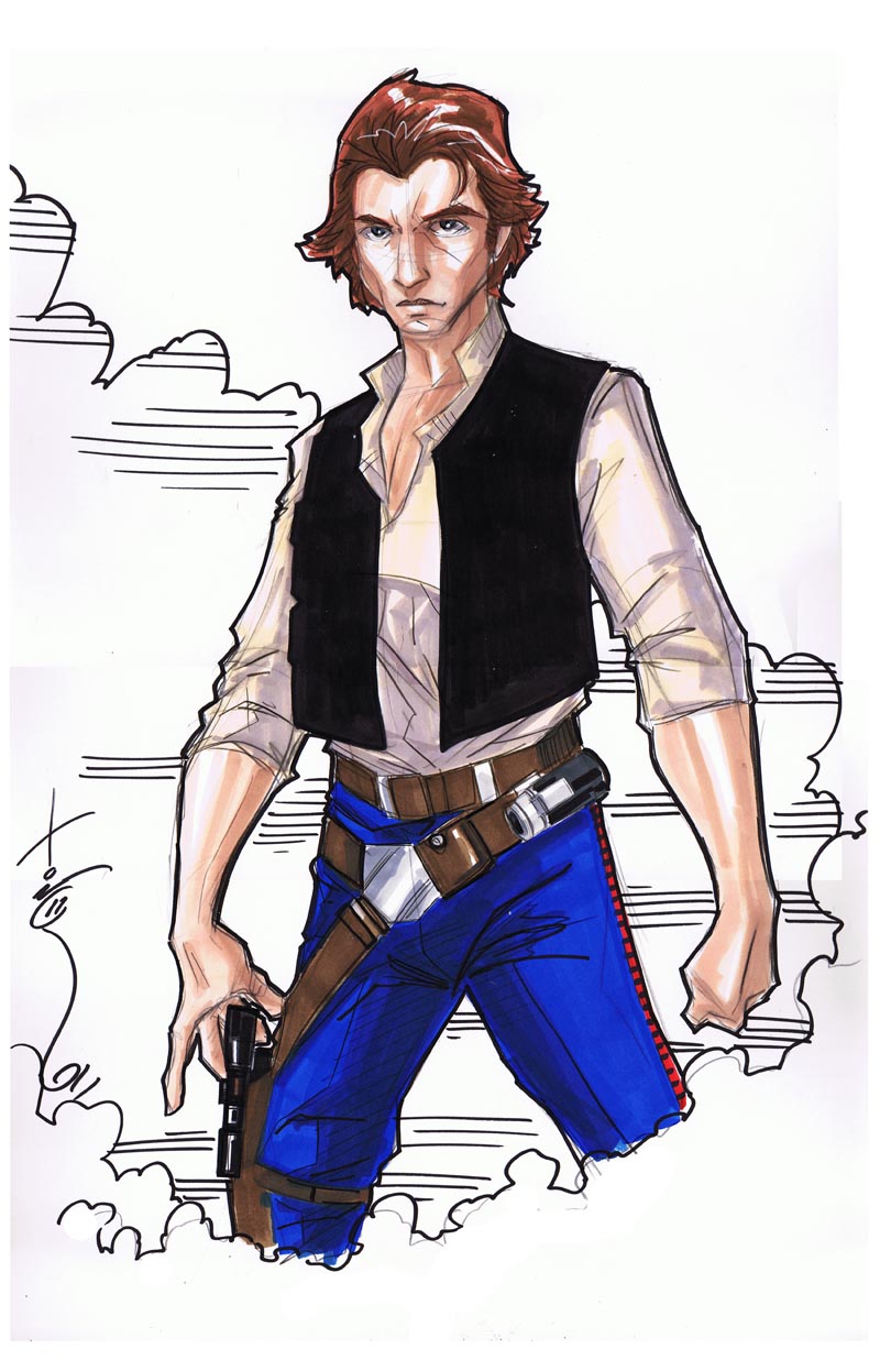 11 x17 Han Solo Feb 9