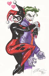 The Joker and Harley Quinn