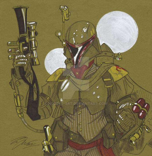 Steampunk Boba Fett