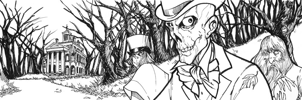 Hitchhiking Ghosts Inks