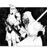 Commanders and Generals: Wolffe and Plo Koon Inks