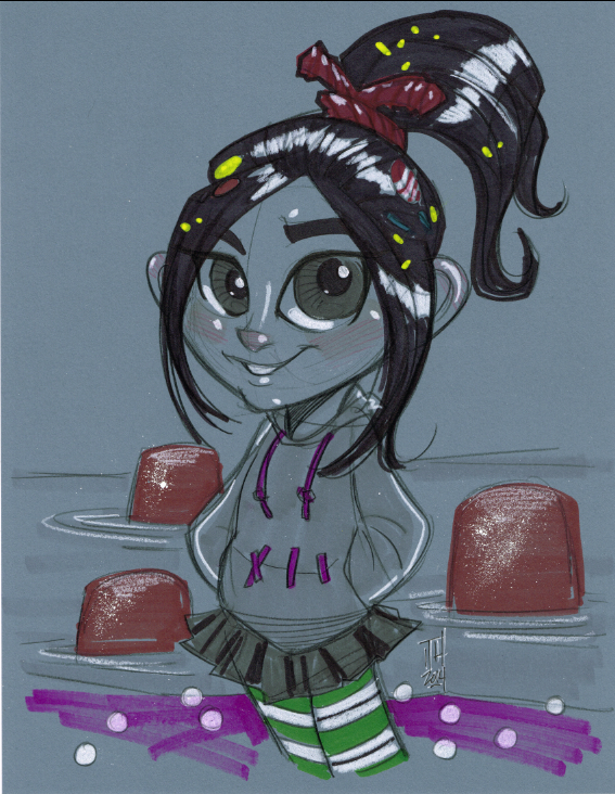 Warm Up 1, 1-2-2014 Vanellope Von Schweetz