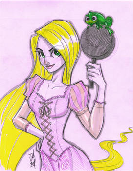 Warm Up 2, 1-2-2014 Rapunzel from Tangled