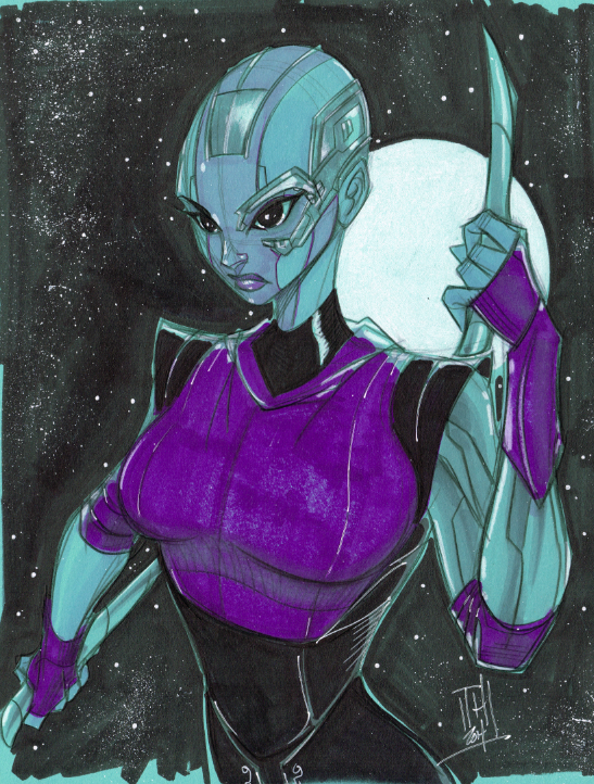 Warm Up 2-20, Nebula from GotG Movie Version