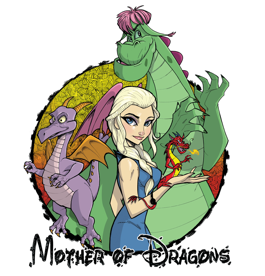 Mother of Dragons: Disney/Game of Thrones Mashup