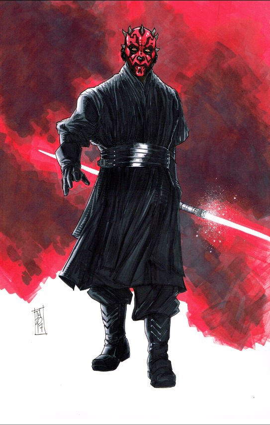 Darth Maul by HodgesArt on DeviantArt