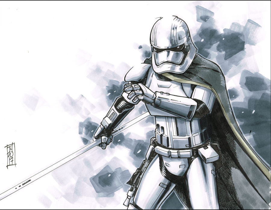 Captain Phasma by Hodges-Art