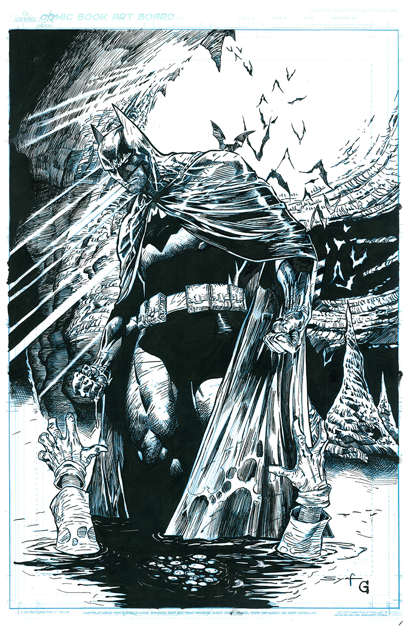 Batman Cave inks Ardian Syaf