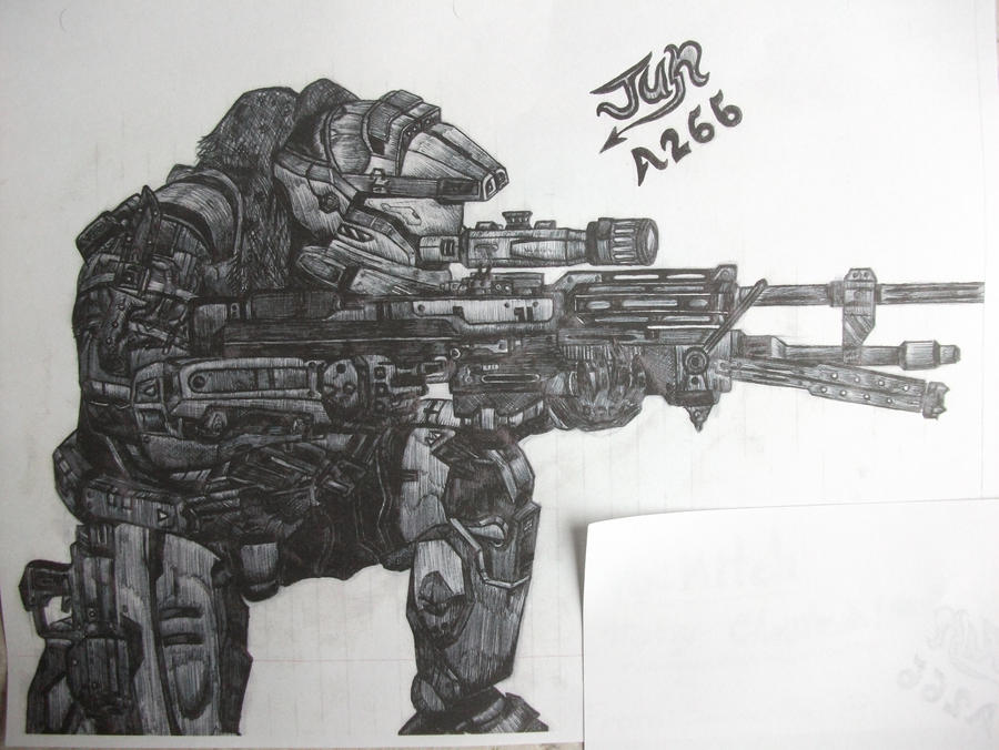 Jun from HaloReach by HaloReach726 on DeviantArt