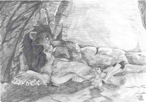 Lion king by Blask-Ciemnosci