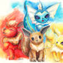 Eeveelutions Gen 1