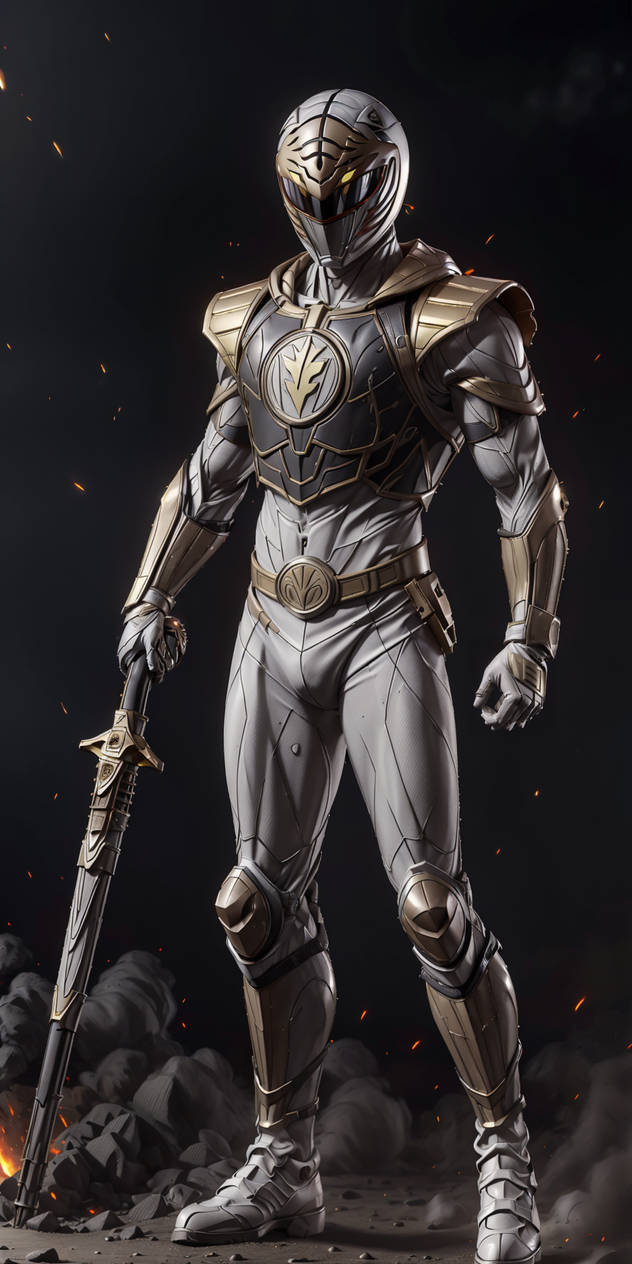 White ranger by espion678 on DeviantArt