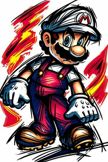 mario (strikers style)