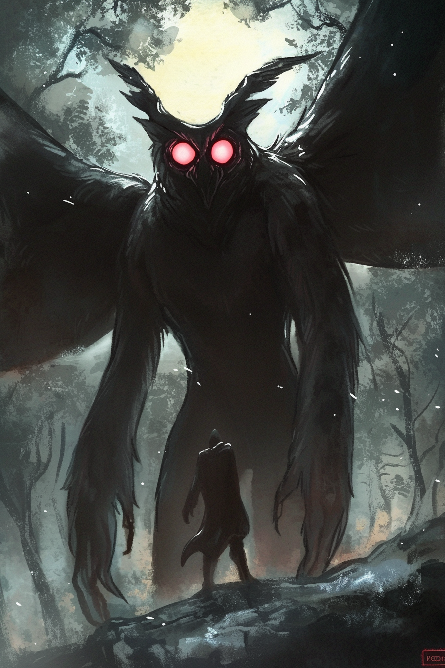 The Mothman by espion678 on DeviantArt