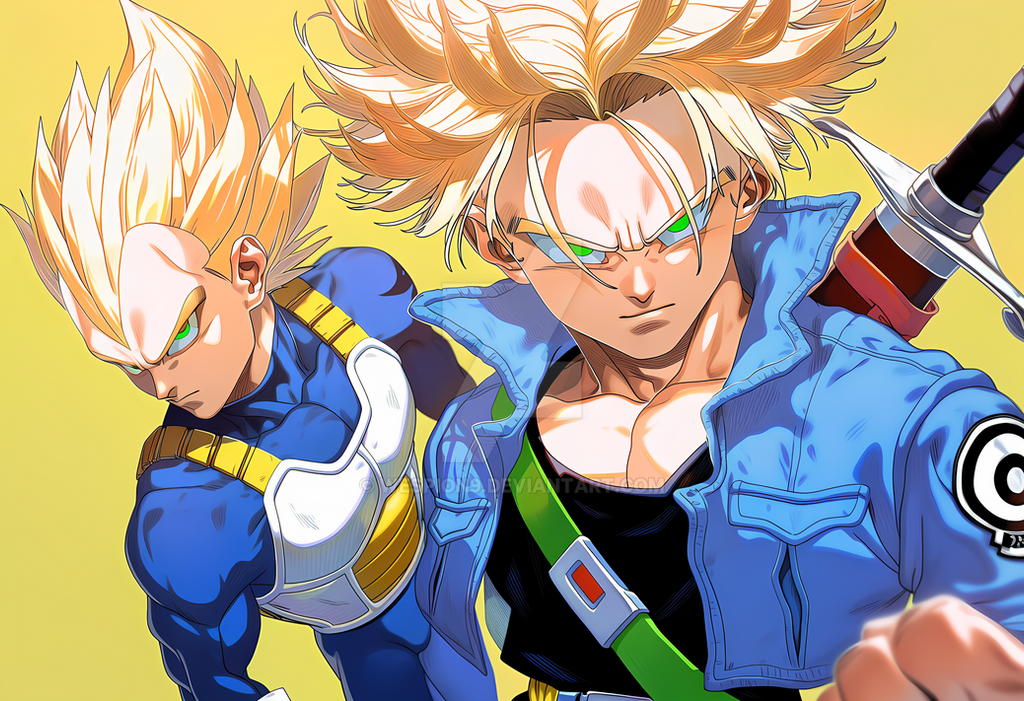 Trunkgeta Trunks X Vegeta (Dragon Ball) by Wespion9 on DeviantArt