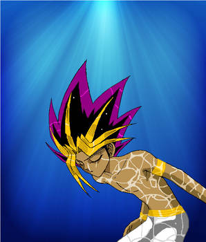 Pharaoh Atem Underwater