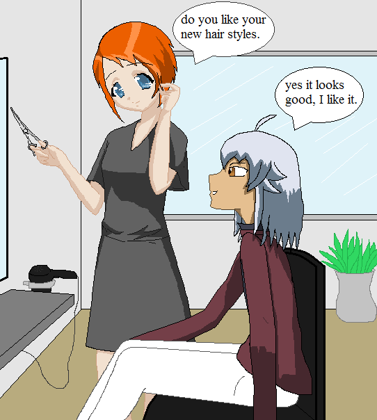 Tsubasa With A Hairdresser By Shalialove On Deviantart