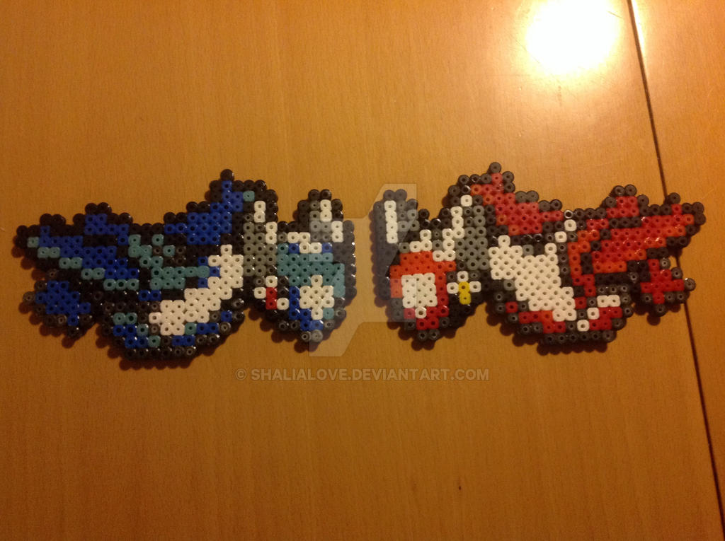 pokemon latios and latias In perler