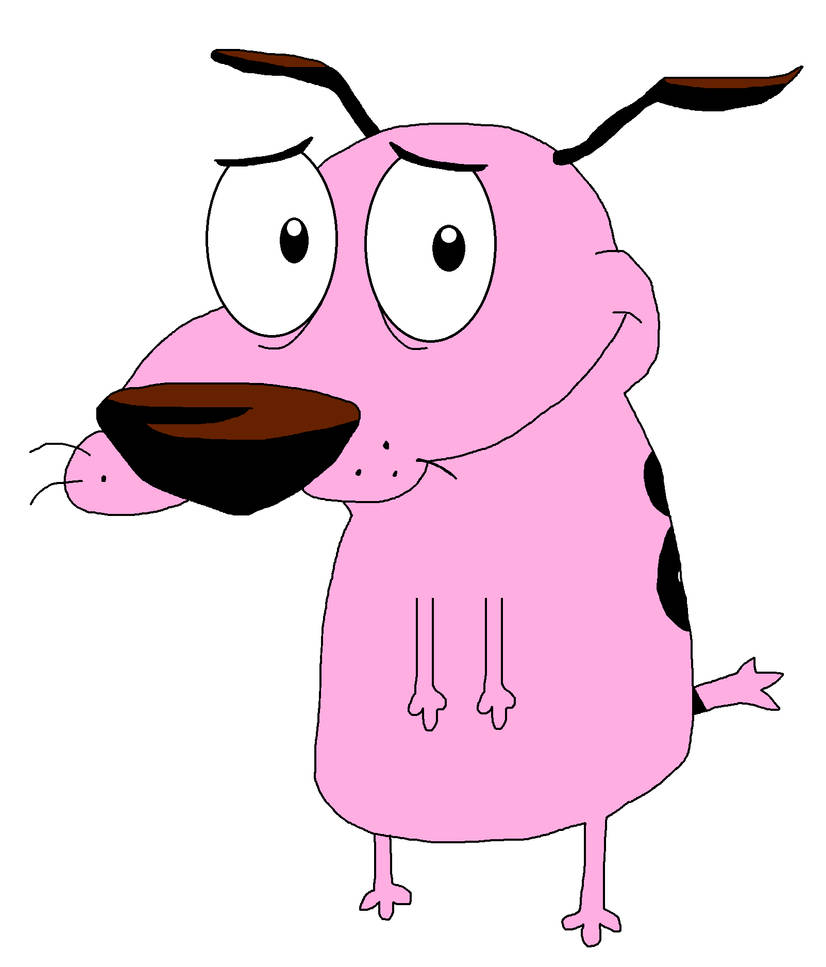 Courage the Cowardly Dog by RiaraSands on DeviantArt