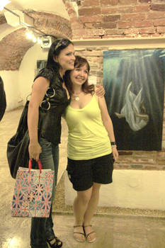 Tarja at my exhibition