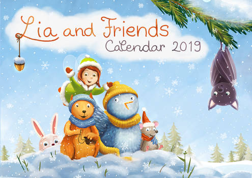 Lia and friends calendar 2019
