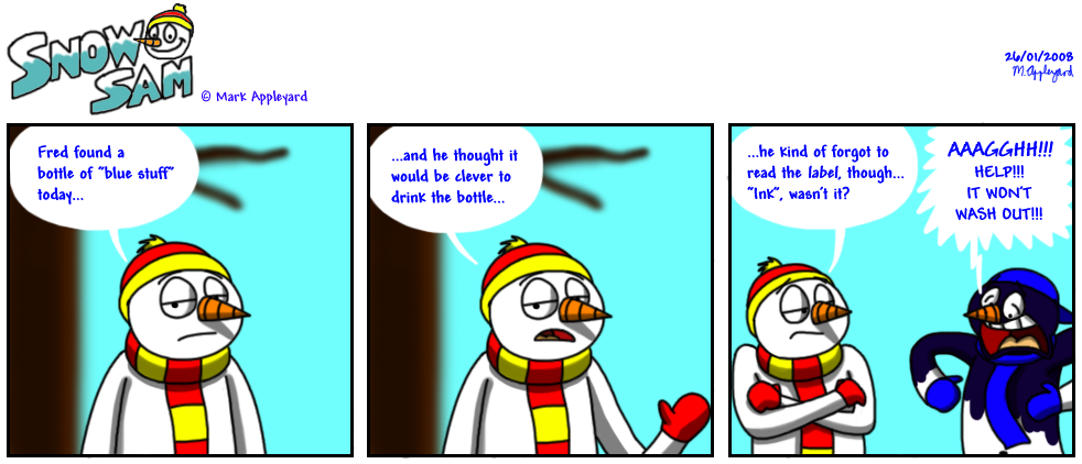 Snow Sam Comic 32