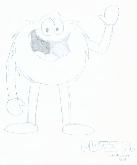 Fuzz B profile sketch by BluebottleFlyer on DeviantArt