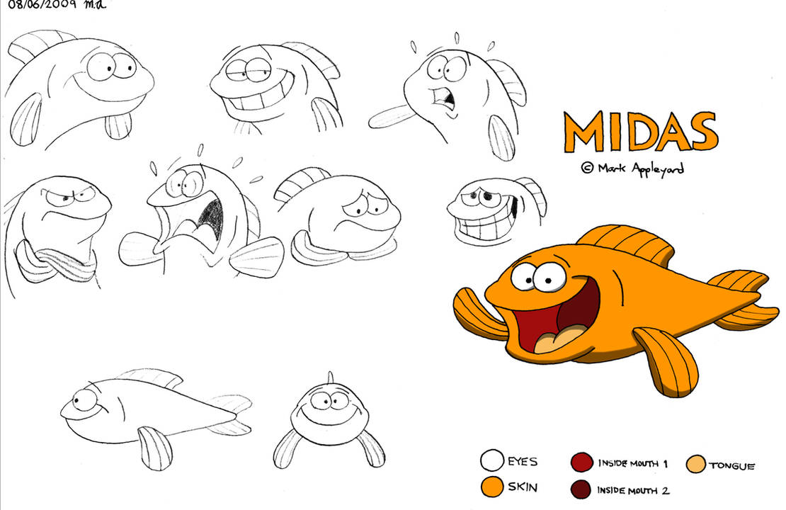 Midas model sheet by BluebottleFlyer on DeviantArt