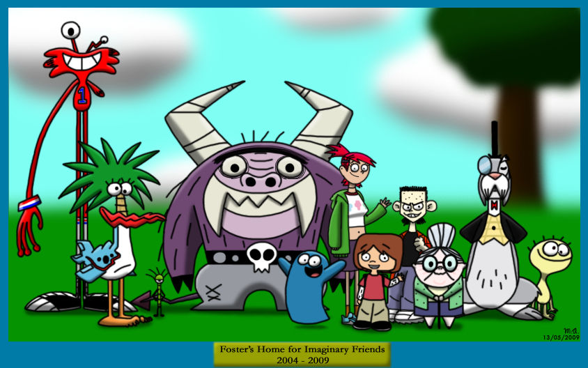 Lol R. Foster The cast of Foster's by BluebottleFlyer on DeviantArt