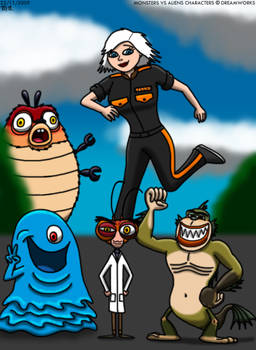 Monsters vs Aliens