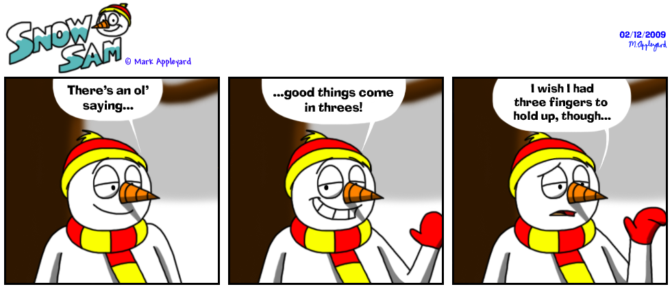 Snow Sam Comic 61