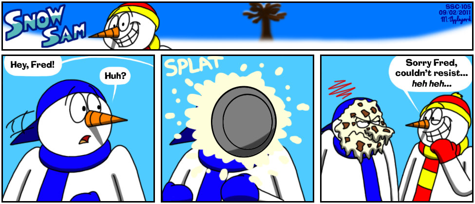 Snow Sam Comic 105