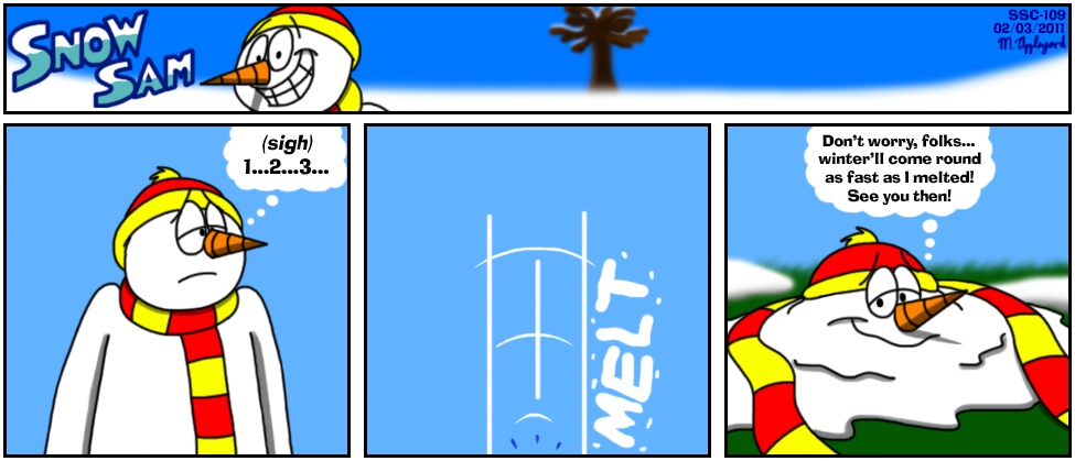 Snow Sam Comic 109