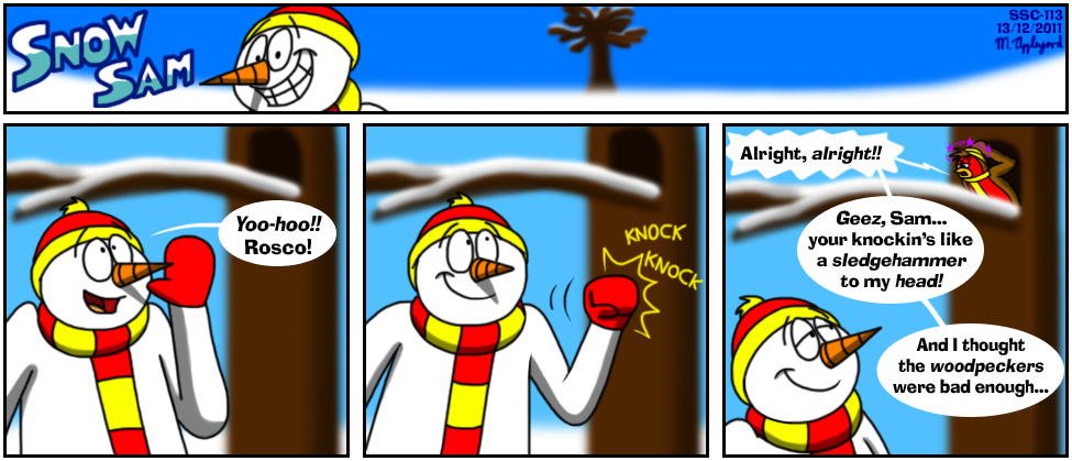 Snow Sam Comic 113