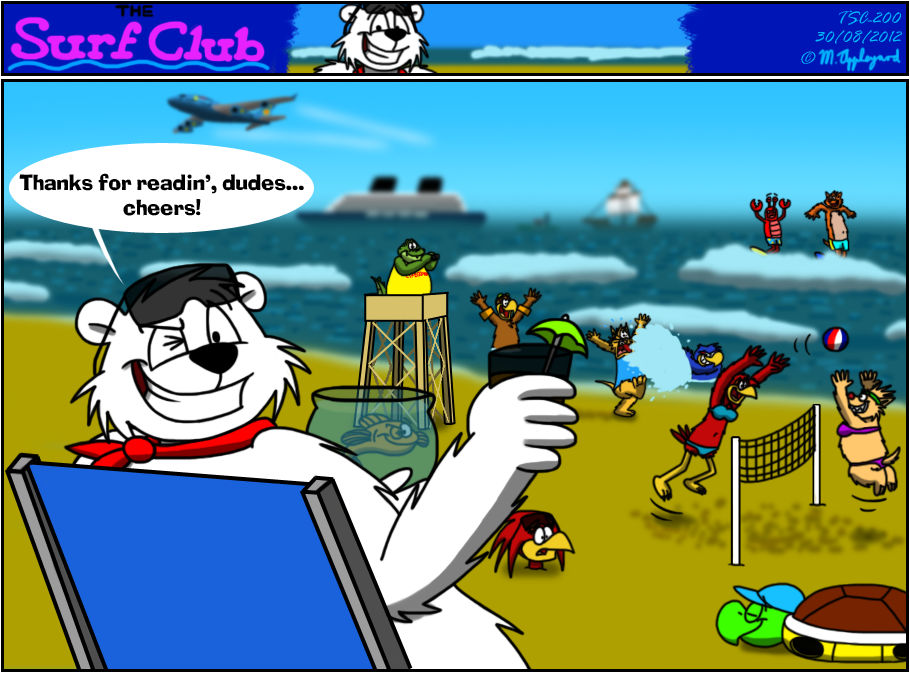 The Surf Club Comic 200 By BluebottleFlyer On DeviantArt the-surf-club-comic-200-by-bluebottleflyer-on-deviantart