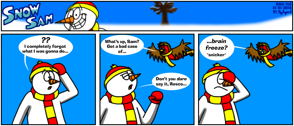 Snow Sam Comic 158