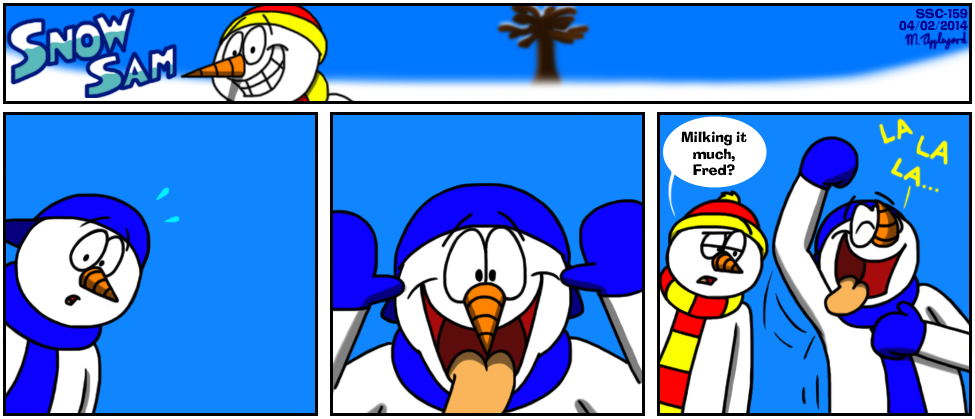 Snow Sam Comic 159