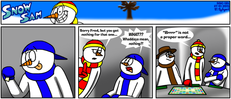 Snow Sam Comic 185