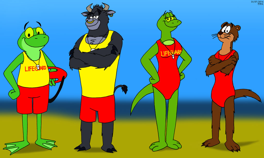 Lifeguard Meg Deviantart Lifeguard Lineup by BluebottleFlyer on DeviantArt
