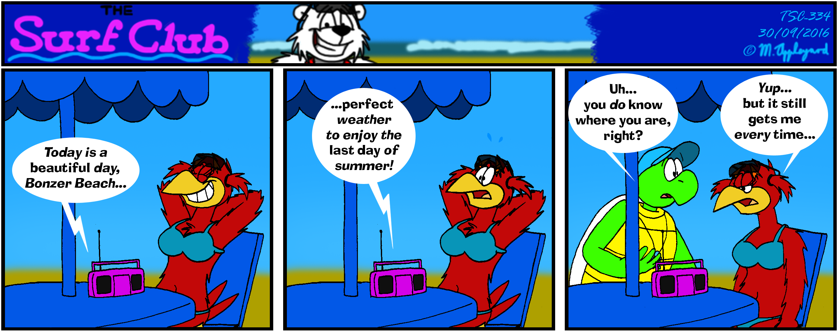 The Surf Club Comic 334