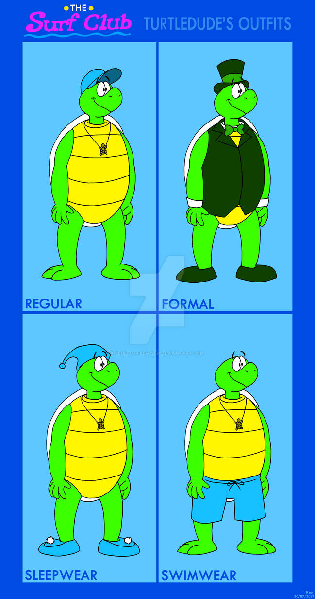 Dead Moda Moda Turtle Turtledude's Outfits by BluebottleFlyer on DeviantArt
