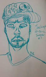 Inktober #7: Jacksepticeye! 