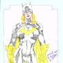 Batgirl Yardel Cruz colored