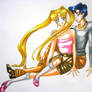 Seiya and Usagi